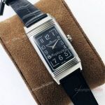 Swiss 1A Replica Jaeger-LeCoultre Reverso One Watch Black Dial Lady Size